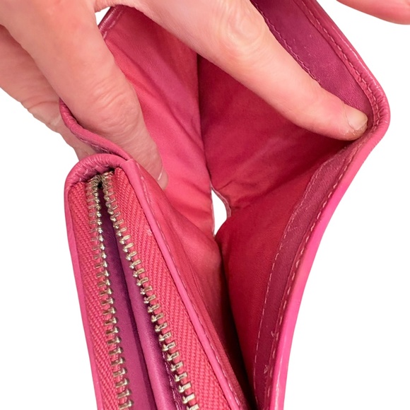 Coach y2k signature brown and pink wallet - Picture 9 of 9